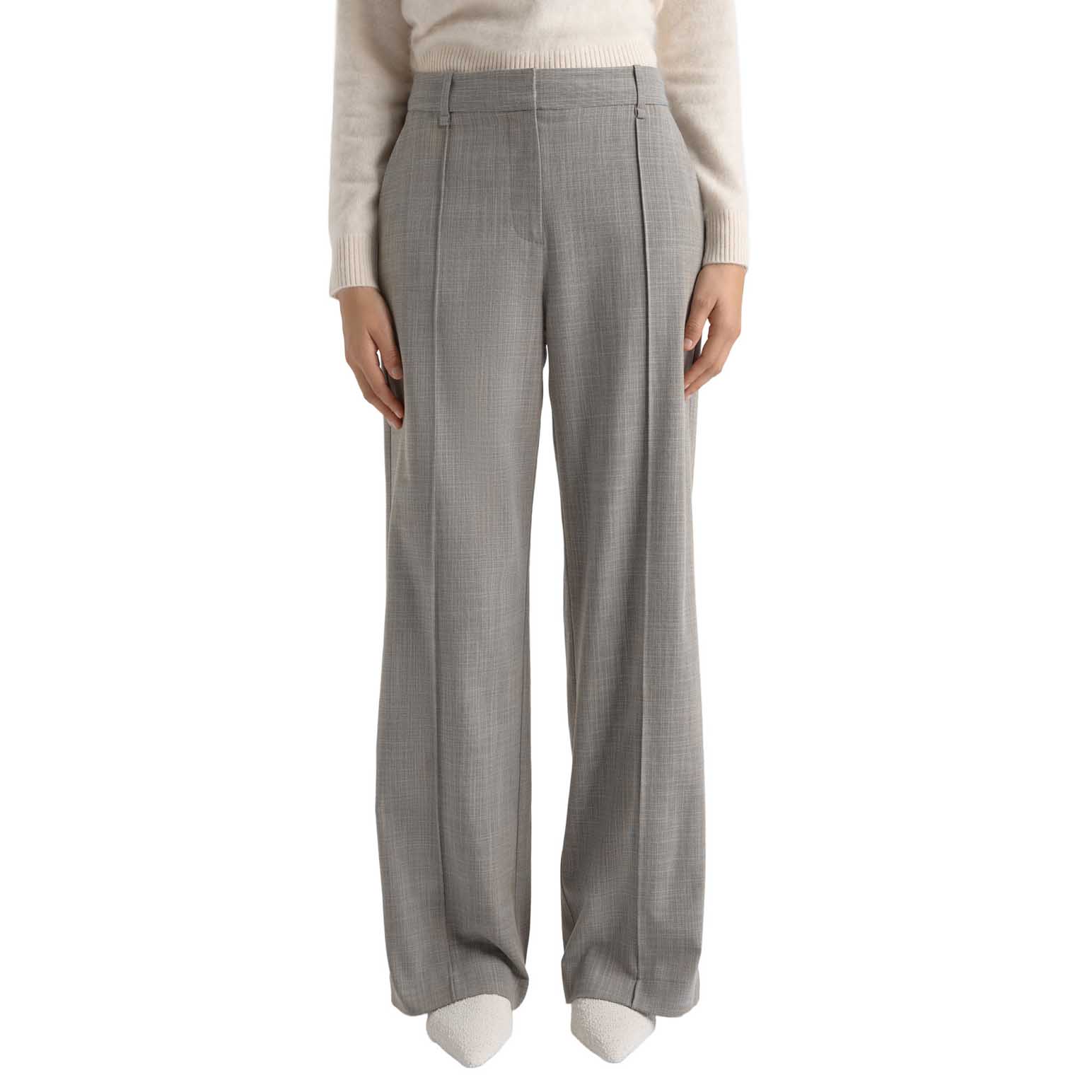 Cue Relaxed Pin Tuck Pant